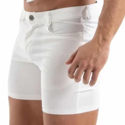 TOF Paris Shorts-Bermuda Chino Blanc