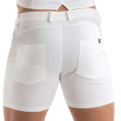 TOF Paris Shorts-Bermuda Chino Blanc