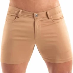 TOF Paris Shorts-Bermuda Chino Marron