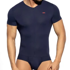 ES Collection Bodys De Nuit|Bodys-Body Coton Marine