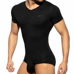 ES Collection Bodys De Nuit|Bodys-Body Coton Noir