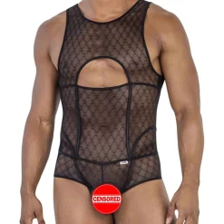 CandyMan Bodys Sexy|Tenues Sexy-Body Dentelle Noir