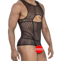 CandyMan Bodys Sexy|Tenues Sexy-Body Dentelle Noir
