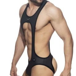 AD Fetish Bodys Sexy|Tenues Sexy-Body Empty Bottom Sexy Noir