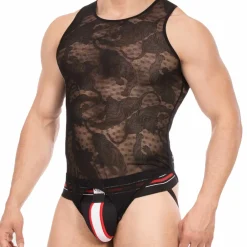 Barcode Bodys Sexy|Tenues Sexy-Body Enver Dentelle Noir