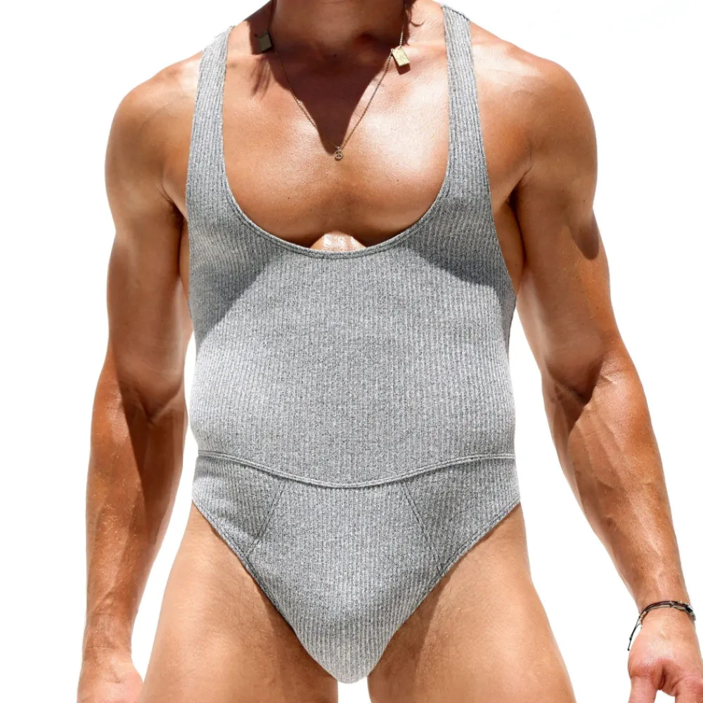 Rufskin Bodys Sport-Body Flynn Gris Chiné
