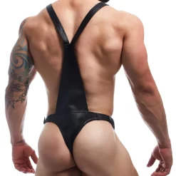 CUT4MEN Bodys Sexy|Tenues Sexy-Body Harnais Dungeon BL4CK Noir