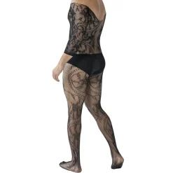 CUT4MEN Bodys Sexy|Tenues Sexy-Body Lacey Fishnet R4VAGE Noir