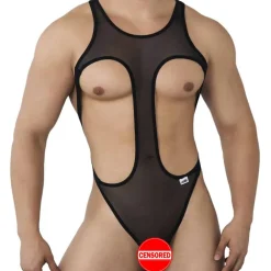 CandyMan Bodys Sexy|Tenues Sexy-Body Mesh Noir