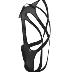 CandyMan Bodys Sexy|Tenues Sexy-Body Mesh Noir