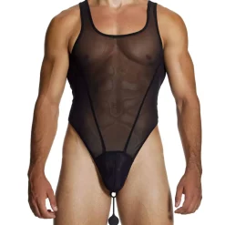 Modus Vivendi Bodys Sexy|Tenues Sexy-Body Muslin Pleasure Noir