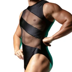 Omohonia Bodys Sexy-Body Poseidon Noir