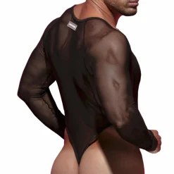 Omohonia Bodys Sexy-Body String Cupido Noir