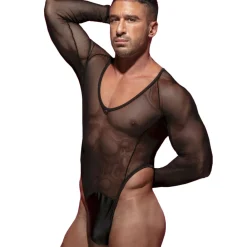 Omohonia Bodys Sexy-Body String Cupido Noir