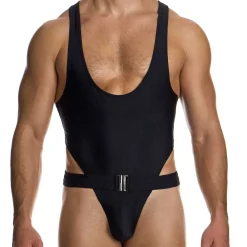 Modus Vivendi Bodys De Bain-Body String de Bain Avant-Garde Noir