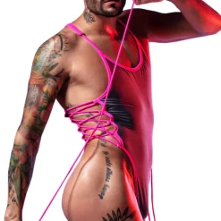 Omohonia Bodys Sexy-Body String Eros Gris