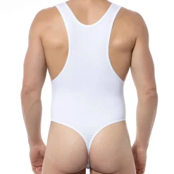 Doreanse Bodys Sexy|Tenues Sexy-Body String Sexy Coton Modal Blanc