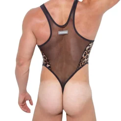 Omohonia Bodys Sexy|Tenues Sexy-Body String Tifon Léopard