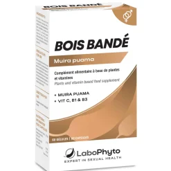 Labophyto Sexualité / Bien-Être-Bois Bandé Muira Puama - 60 Gélules