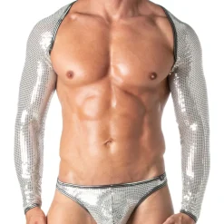 TOF Paris Accessoires Sexy-Boléro Glitter Argent