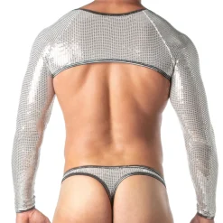 TOF Paris Accessoires Sexy-Boléro Glitter Argent