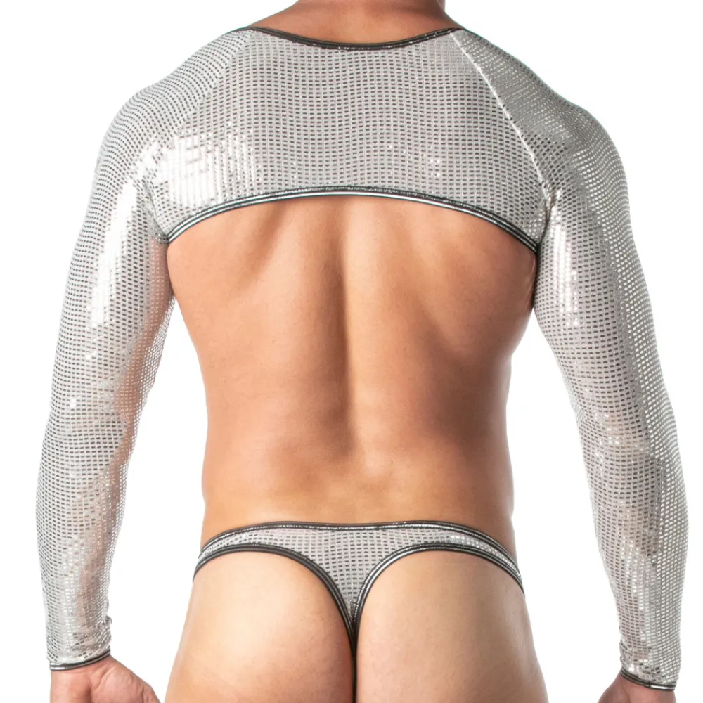 TOF Paris Accessoires Sexy-Boléro Glitter Argent