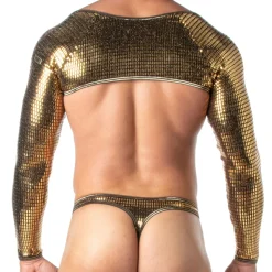 TOF Paris Accessoires Sexy-Boléro Glitter Or