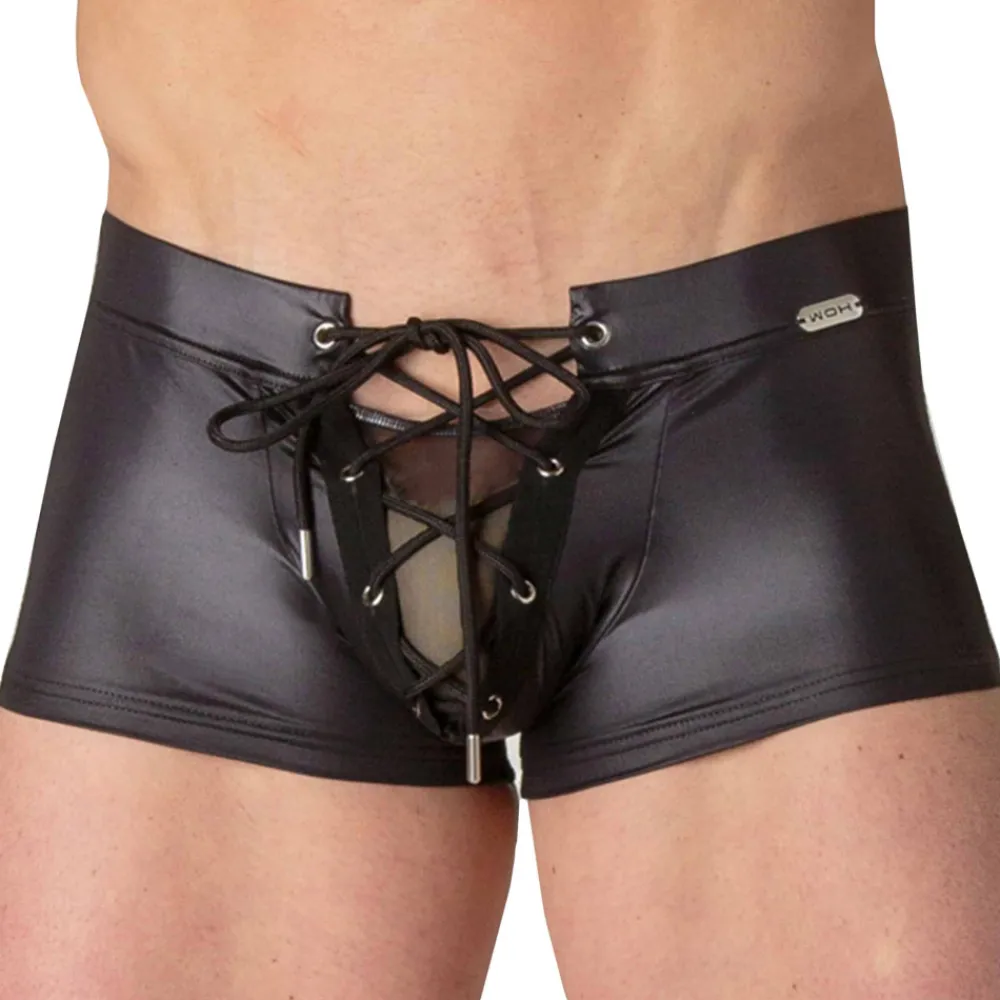 WOH Boxers Sexy-Boxer à Lacets Night Universe Noir