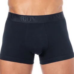 Emporio Armani Boxers-Boxer Basic Elastic Coton Marine