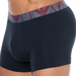 Emporio Armani Boxers-Boxer Bold Monogram Coton Marine