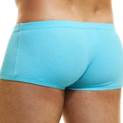 Modus Vivendi Shortys|Boxers-Boxer Brazil Cut Peace Coton Bleu Turquoise