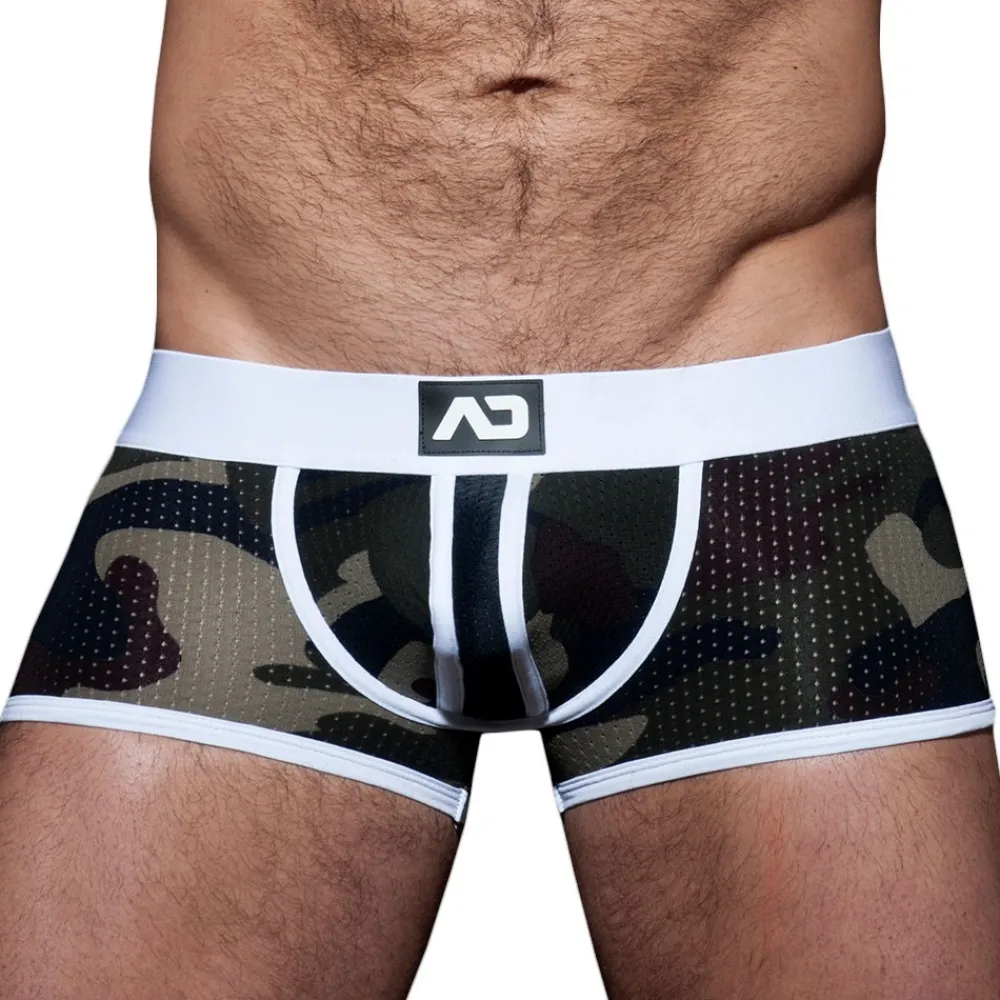AD Fetish Boxers Sexy-Boxer Camo Stripe Fetish Blanc