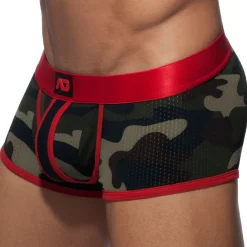 Addicted Shortys|Boxers-Boxer Camo Stripe Rouge