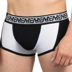 YEAH! Sous-Vêtements Sport|Shortys-Boxer Court Action Noir - Blanc