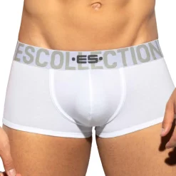 ES Collection Shortys|Boxers-Boxer Court Coton 7 Days 3.0 Blanc