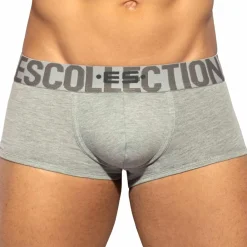 ES Collection Shortys|Boxers-Boxer Court Coton 7 Days 3.0 Gris Chiné