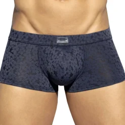 ES Collection Boxers Sexy-Boxer Court Daisy Flower Bleu Marine