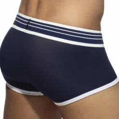 Addicted Shortys|Boxers-Boxer Court Double Trouble Bleu Marine