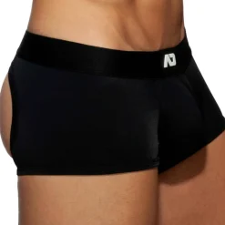 AD Fetish Boxers Sexy-Boxer Court Empty Bottom Fetish Noir