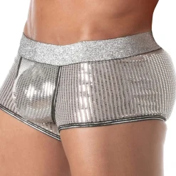 TOF Paris Boxers Sexy-Boxer Court Glitter Argent