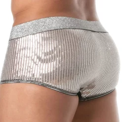 TOF Paris Boxers Sexy-Boxer Court Glitter Argent