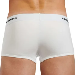 Garçon Français Shortys|Boxers-Boxer Court Indispensable Blanc