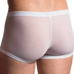 Manstore Boxers Sexy-Boxer Court Micro Pants M101 Blanc