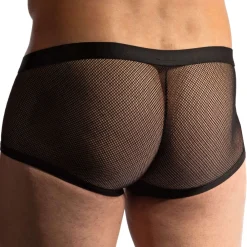 Manstore Boxers Sexy-Boxer Court Micro Pants M2424 Noir
