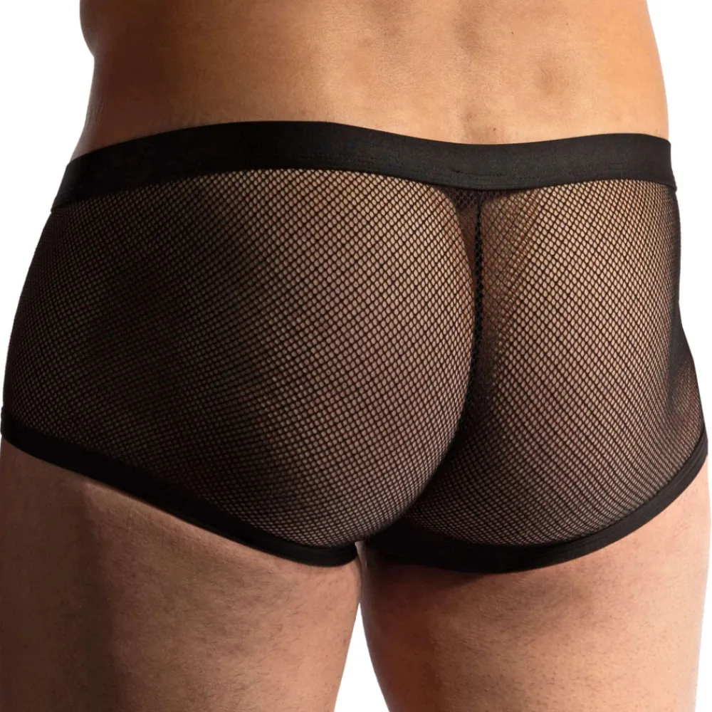 Manstore Boxers Sexy-Boxer Court Micro Pants M2424 Noir