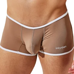 Intymen Shortys|Boxers-Boxer Court Nice Marron