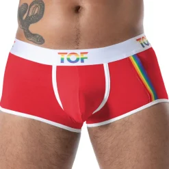 TOF Paris Shortys|Boxers-Boxer Court Pride Joyful Rouge