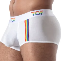 TOF Paris Shortys|Boxers-Boxer Court Pride Joyful Blanc