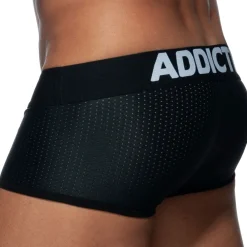 Addicted Sous-Vêtements Push Up|Push Up-Boxer Court Push Up Mesh Noir