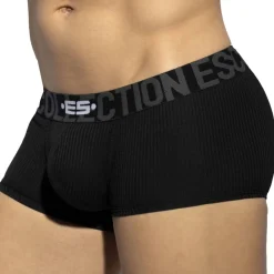 ES Collection Shortys|Boxers-Boxer Court Recycled Rib Noir
